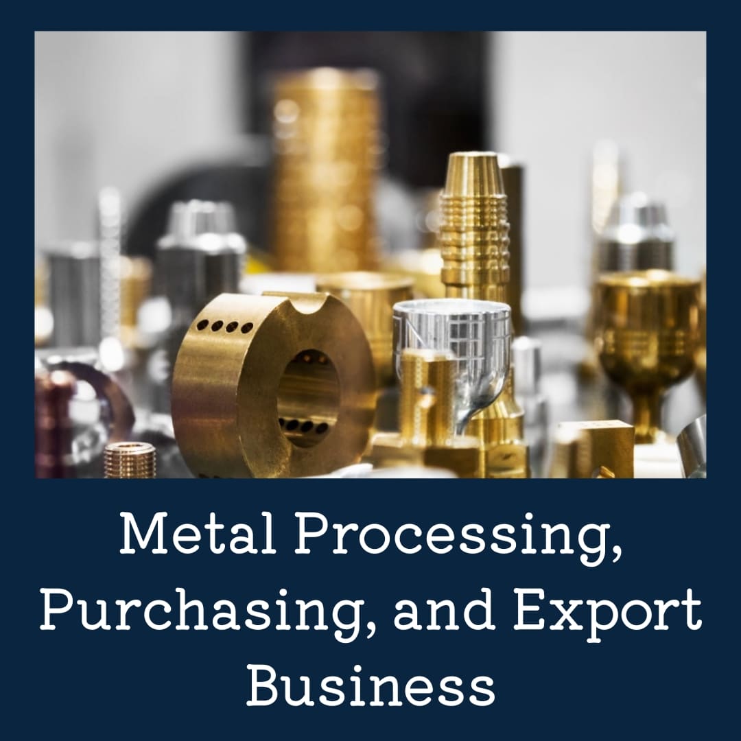 Metal Processing, Purchasing & Export | Saint International Co., Ltd.